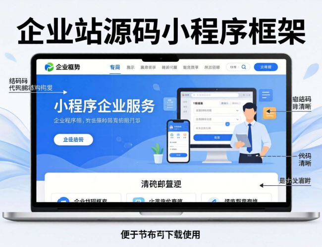 小程序企业站源码免费下载，助您快速搭建专业企业站点