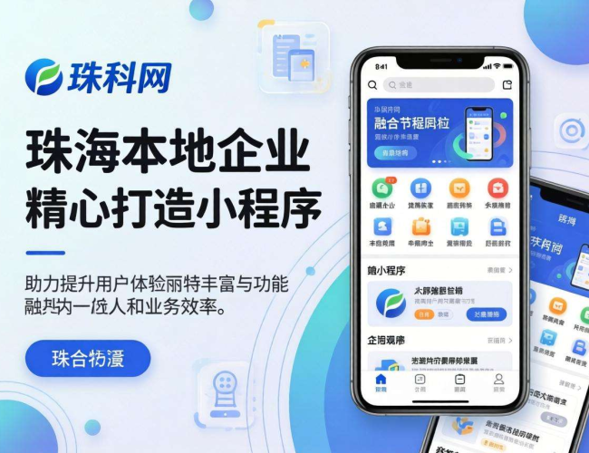 珠海凡科网：开启小程序开发新征程，引领行业创新潮流