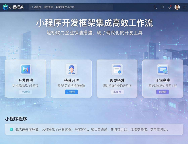 性价比最高的小程序开发秘籍,助你低成本打造优质应用 性价比最高的小程序开发秘籍,助你低成本打造优质应用