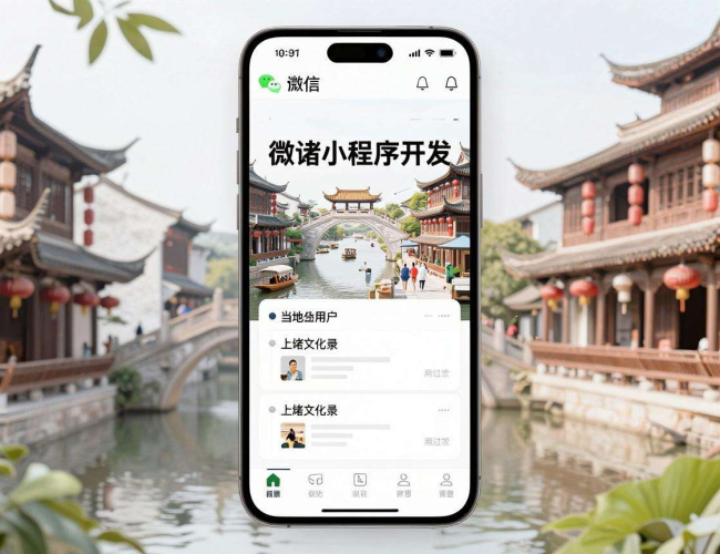 上饶微信小程序开发:开启便捷高效的本地服务新体验 上饶微信小程序开发:开启便捷高效的本地服务新体验