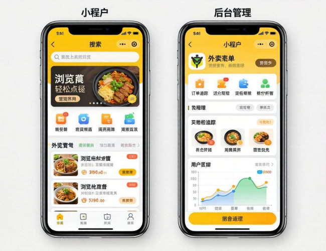 外卖小程序开发难度解析：技术、安全与用户体验的多重挑战