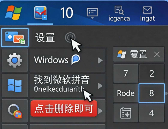 Windows10系统删除微软拼音输入法的方法与步骤 Windows10系统删除微软拼音输入法的方法与步骤