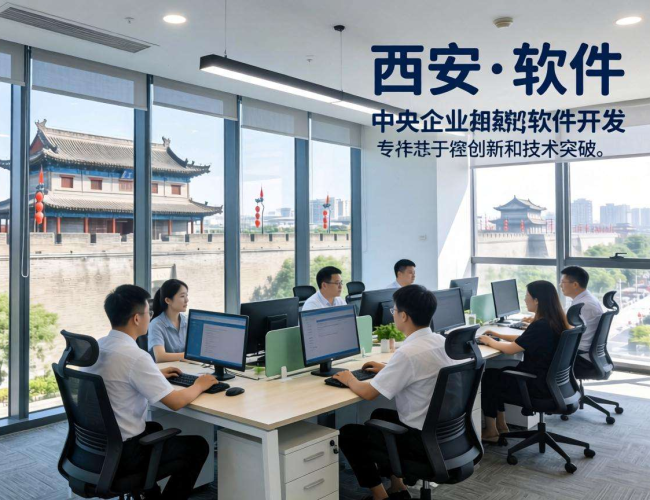 西安是否有央企涉足软件开发领域？