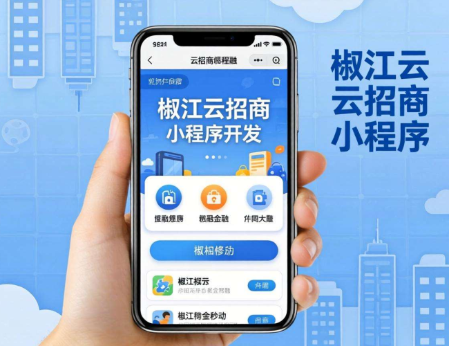 椒江云招商小程序开发：开启招商新模式，助力区域经济发展