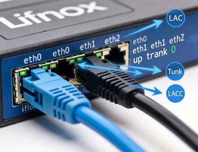 Linux网口绑定trunk命令详解及使用案例