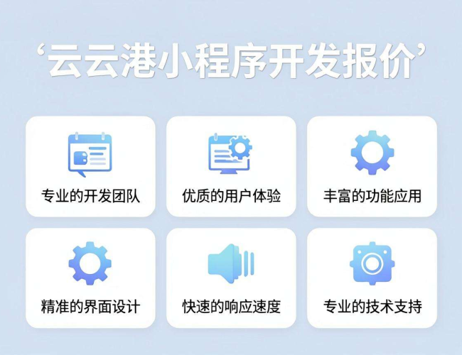 连云港小程序开发报价详情,精准解析费用构成与市场行情 连云港小程序开发报价详情,精准解析费用构成与市场行情