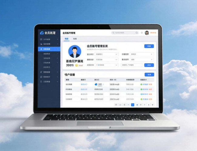 会员账号管理源码获取方法与实现要点