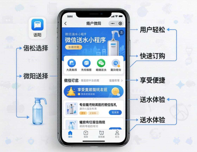 濮阳微信送水小程序开发:开启便捷送水服务新体验 濮阳微信送水小程序开发:开启便捷送水服务新体验