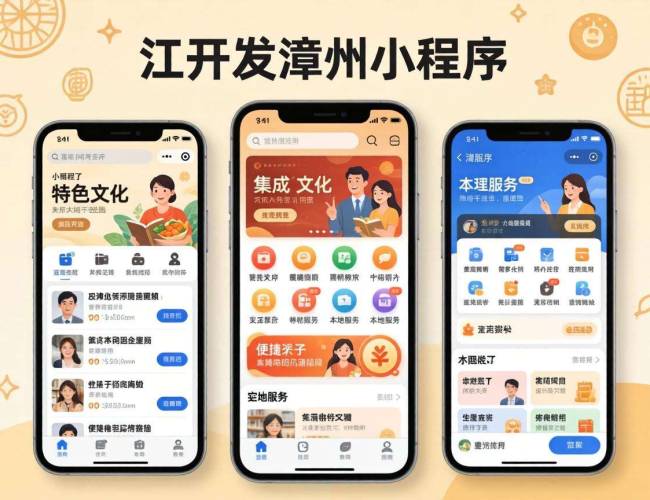 漳州小程序开发定制:个性化解决方案助力企业数字化升级 漳州小程序开发定制:个性化解决方案助力企业数字化升级