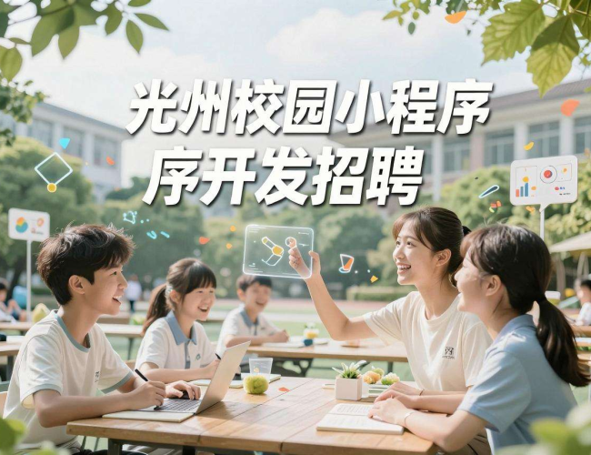 广州校园小程序开发岗位招募,诚邀有志之士加入我们的团队 广州校园小程序开发岗位招募,诚邀有志之士加入我们的团队