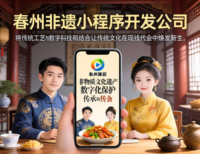 泰州非遗小程序开发公司:助力非遗数字化传承与创新发展 泰州非遗小程序开发公司:助力非遗数字化传承与创新发展