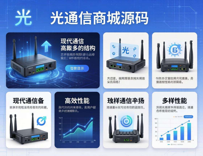 光通信商城源码使用指南：解锁高效搭建与运营技巧