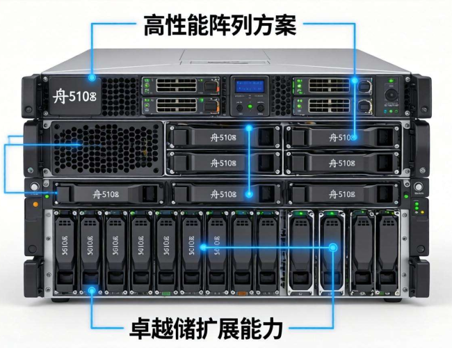 五舟服务器510x采用何种阵列？一文揭秘其存储奥秘