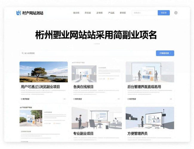 郴州副业网站源码:开启别样网络副业盈利新可能 郴州副业网站源码:开启别样网络副业盈利新可能