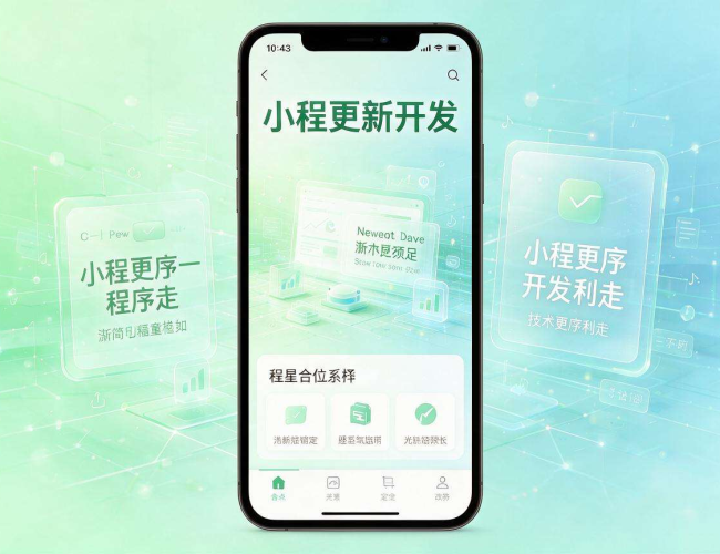 微信小程序更新开发:新功能迭代,开启更精彩的应用体验 微信小程序更新开发:新功能迭代,开启更精彩的应用体验