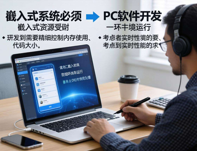 嵌入式软件开发与PC软件开发的区别大揭秘