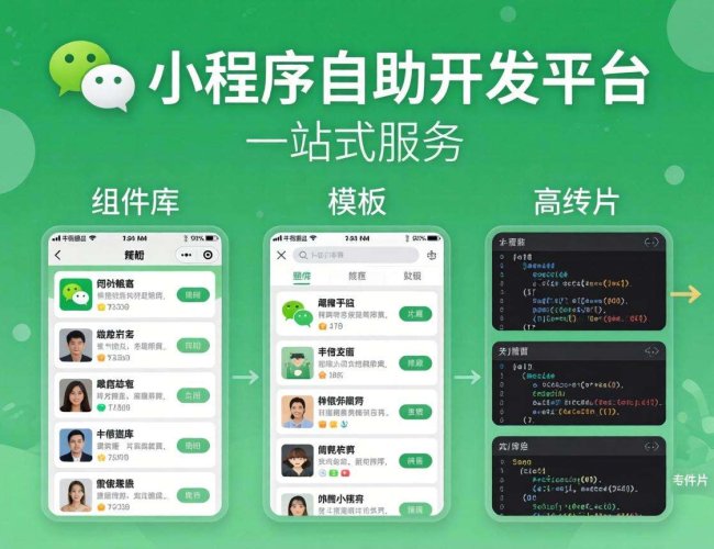 微信小程序自助开发平台：开启便捷、高效、低成本的小程序开发之旅