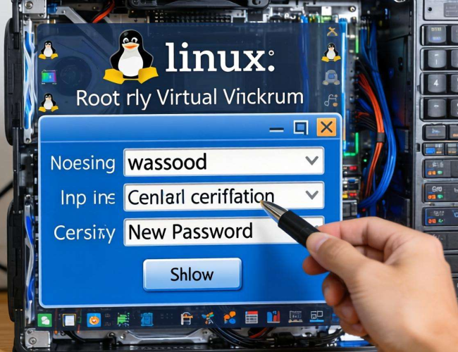 Linux虚拟机IP环境下如何修改系统密码
