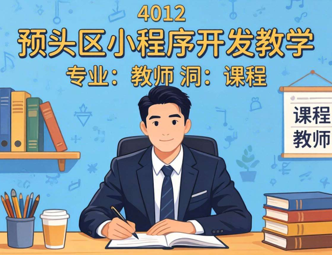 洞头区小程序开发教学：从基础搭建到功能实现全攻略