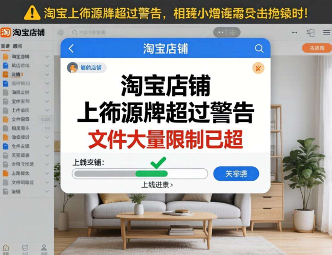 淘宝上传源码超量？这些应对方法助你轻松解决难题