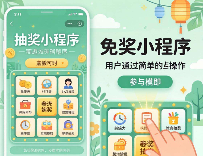 免费开发抽奖小程序，开启低成本高乐趣的抽奖新体验