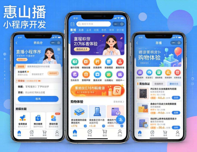 惠州直播小程序开发：开启本地直播新潮流，助力商业新发展