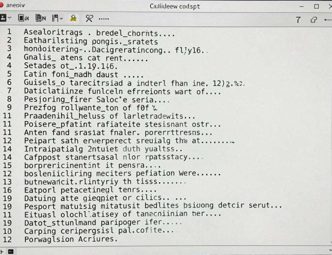 linux的vi如何设置有序号