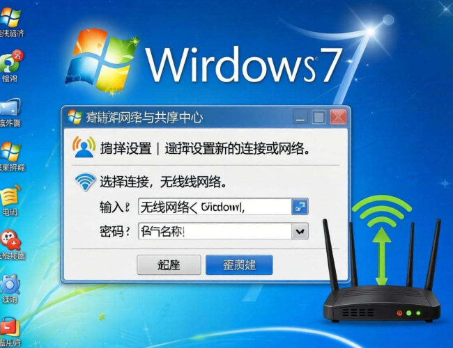 Windows7系统与无线路由器连接教程与方法解析