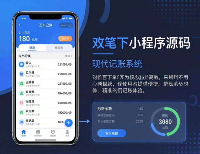记账本小程序源码制作方法大揭秘