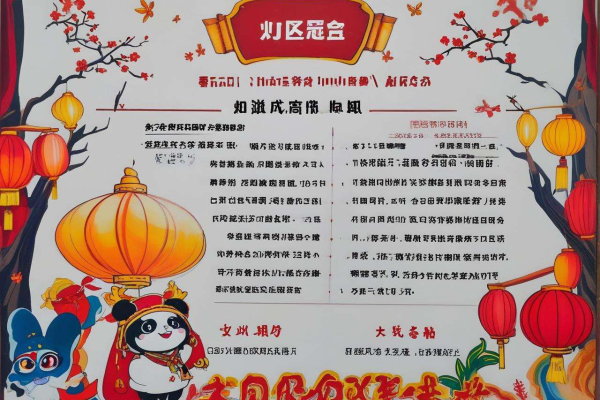 灯会冠名赞助合同范本：明确双方权益，助力灯会圆满举办