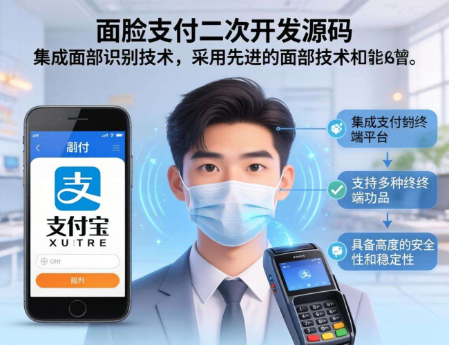 刷脸支付二次开发源码：解锁支付新玩法，开启技术创新之路