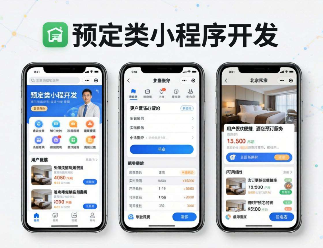 北京预定类小程序开发：解锁便捷预定新体验，开启商业新机遇