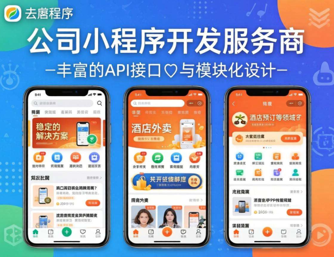 专业公司小程序开发服务商，助力企业开启线上营销新征程