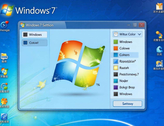 Windows7窗口颜色和外观恢复方法大揭秘