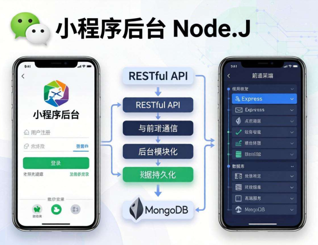 微信小程序后台开发:用 NodeJS 构建高效稳定的服务端系统