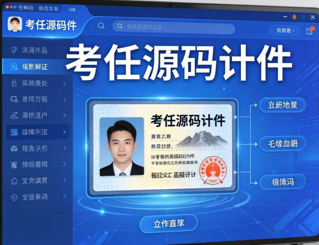 揭秘：生成证件源码软件的强大功能与应用潜力