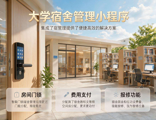 大学宿舍小程序开发：打造便捷生活新体验