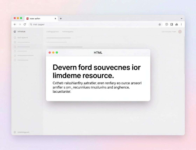 新手开发HTML用什么软件 新手开发HTML用什么软件