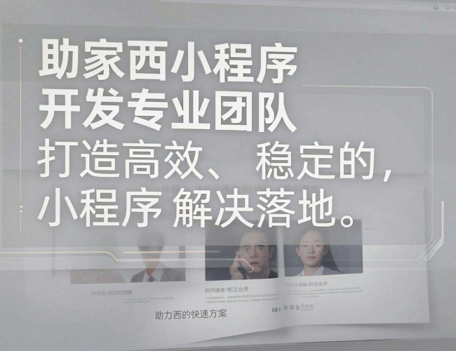 定西小程序开发哪家专业,专业选择关乎开发成败! 定西小程序开发哪家专业,专业选择关乎开发成败!