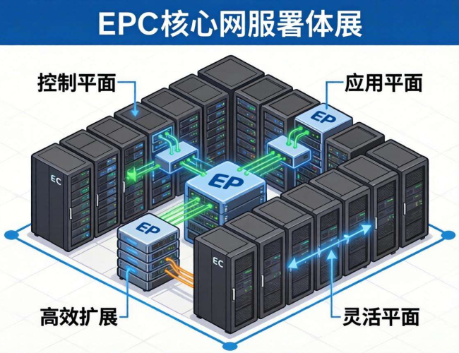 EPC核心网能否等同于服务器？解析两者关系与差异