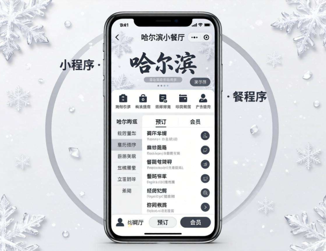 哈尔滨餐厅小程序开发：开启餐饮新体验，助力商家高效运营