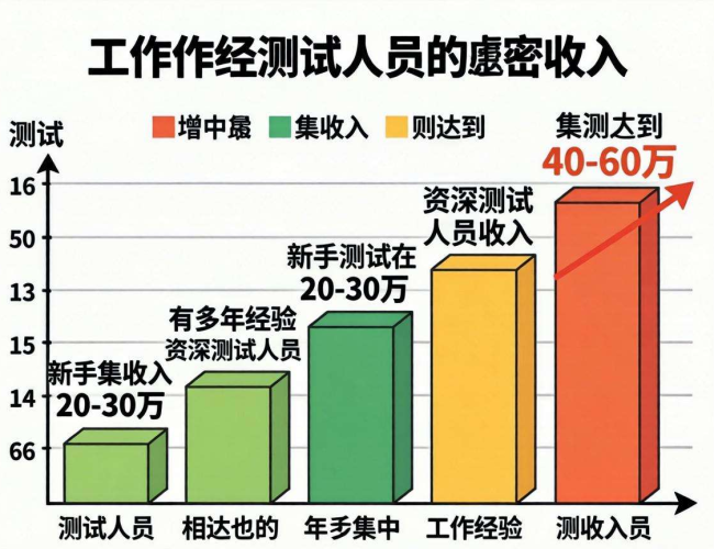 软件开发测试收入揭秘：不同水平、地区从业者收入几何？