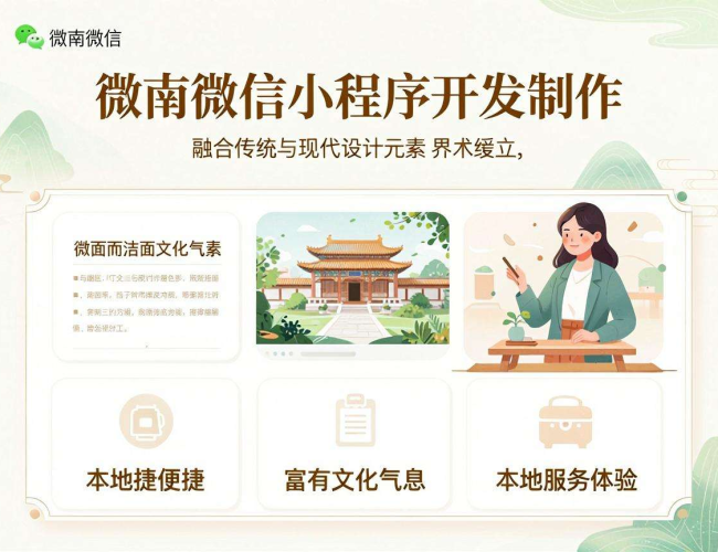 河南微信小程序开发制作:开启便捷高效的数字化新体验 河南微信小程序开发制作:开启便捷高效的数字化新体验