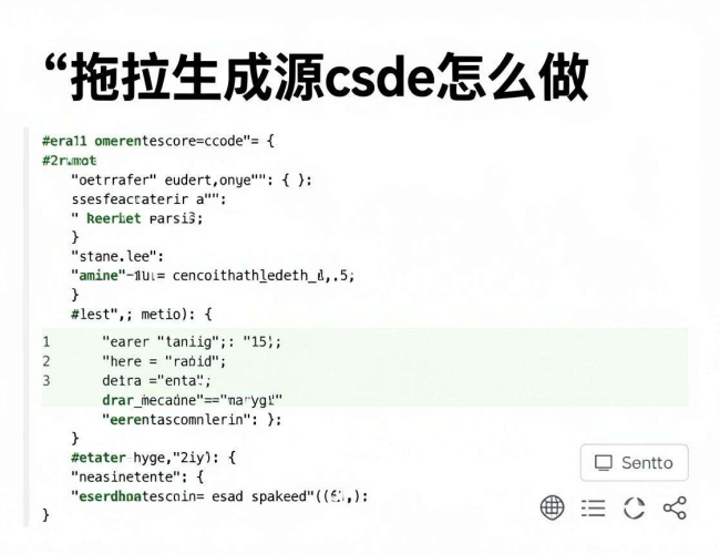 拖拉生成源码怎么做:探索实现方法与技巧 拖拉生成源码怎么做:探索实现方法与技巧