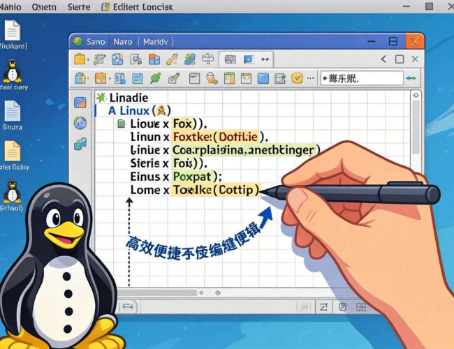 Linux下Nano编辑器常用命令大揭秘
