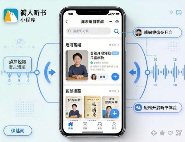 懒人听书小程序开发：开启便捷有声阅读新体验