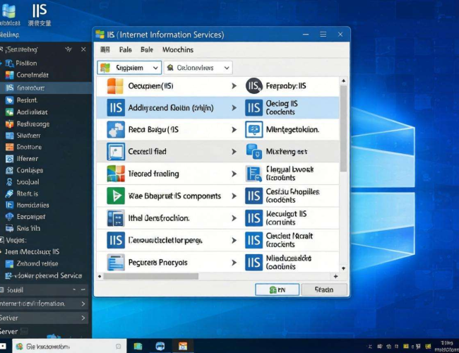 Windows 10系统下 IIS 安装方法全解析