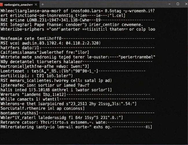 Linux终端如何查看完整内容