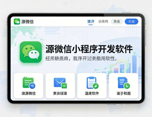 济源微信小程序开发软件：助力企业开启便捷高效的线上营销新模式