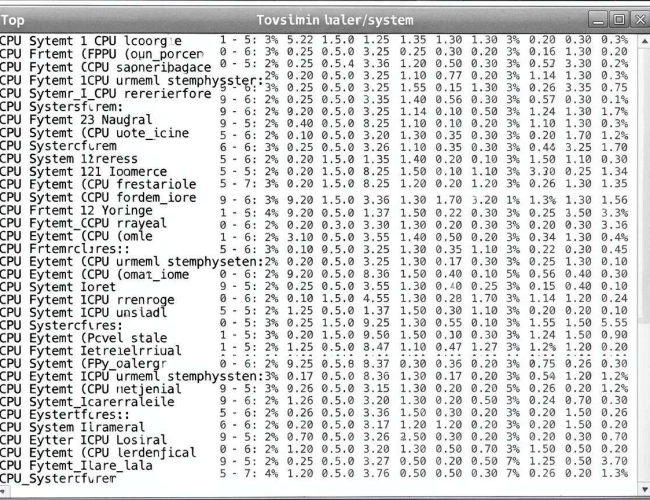 Linux下查看CPU使用率的方法全解析 Linux下查看CPU使用率的方法全解析